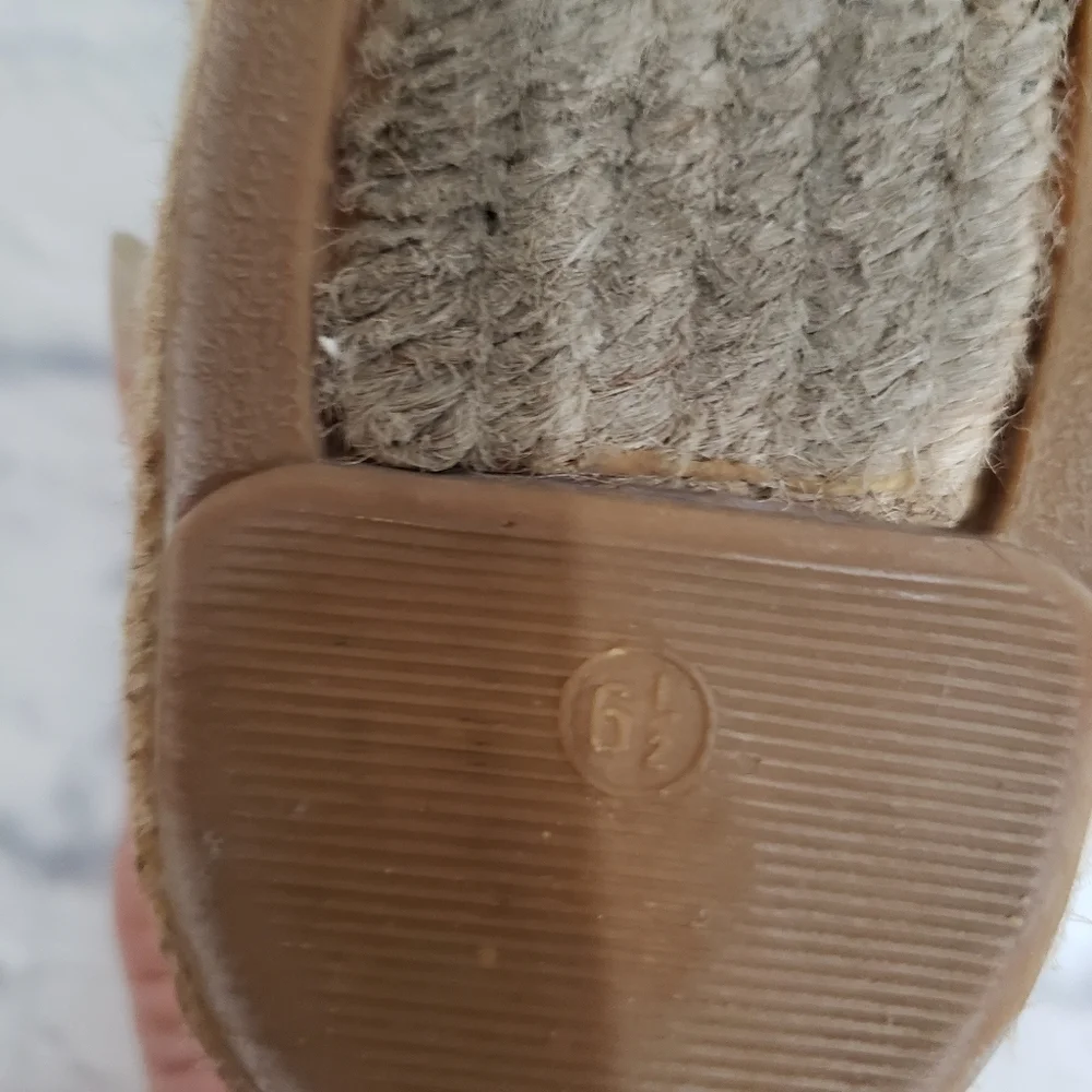 Tory Burch denim espadrille